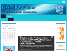 Tablet Screenshot of harikar.org